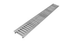 Stamped Steel Grate for Channels 100 series(without holes)