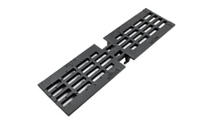 Сast iron Grating for Channels 100  assemble