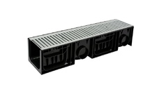 Set Ecoteck STANDART 200.210h214 stamped steel grating cl.A15