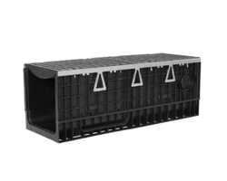 Channel 300.339 h364 with cast iron mesh grating