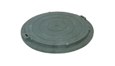 Plastic Manhole Cover 1.5 t with opening lid (green color)
